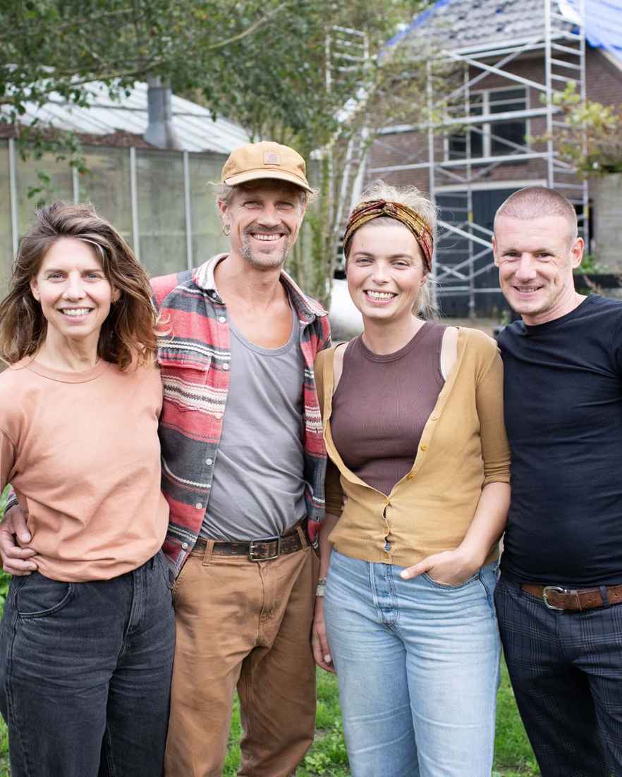 De koppels Fedde en Pramoda en Sjoerd en Chayah doen aan cohousing in Zwolle