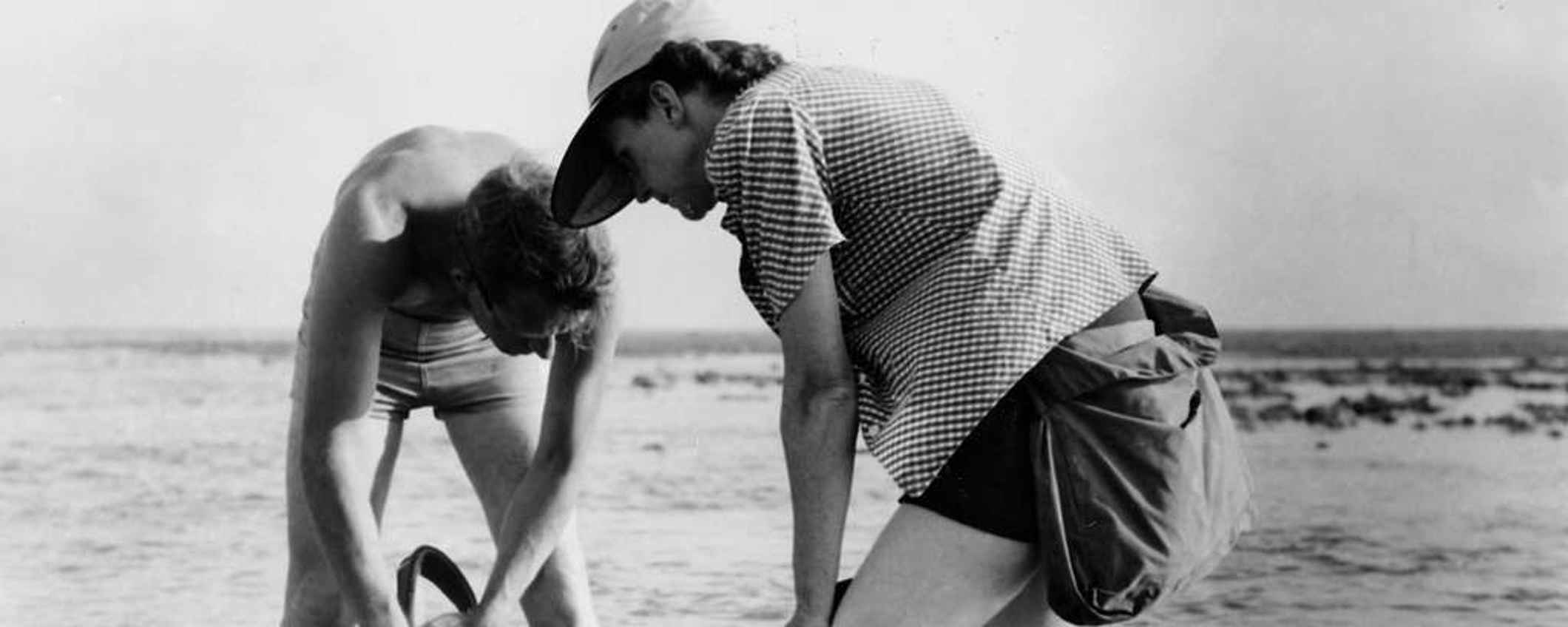 Rachel Carson en Bob Hines, onderzoek naar het leven in de zee