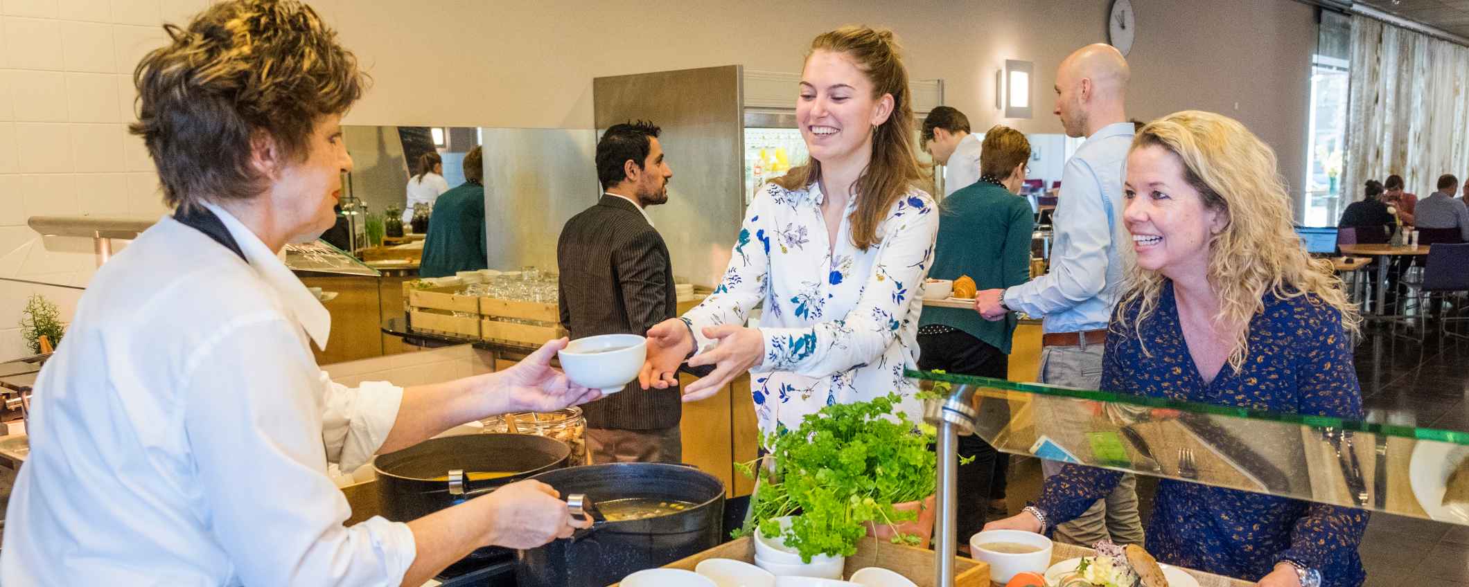 Kantine van Triodos Bank doet mee aan Week Zonder Vlees