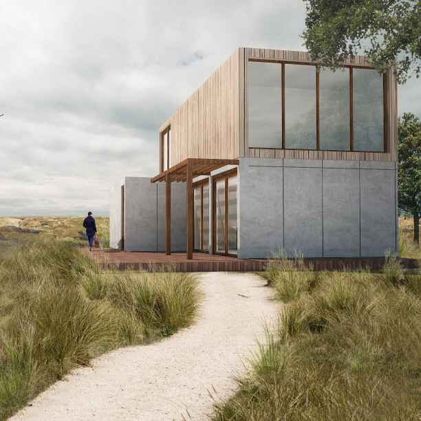 Wonen in een huis van blokken