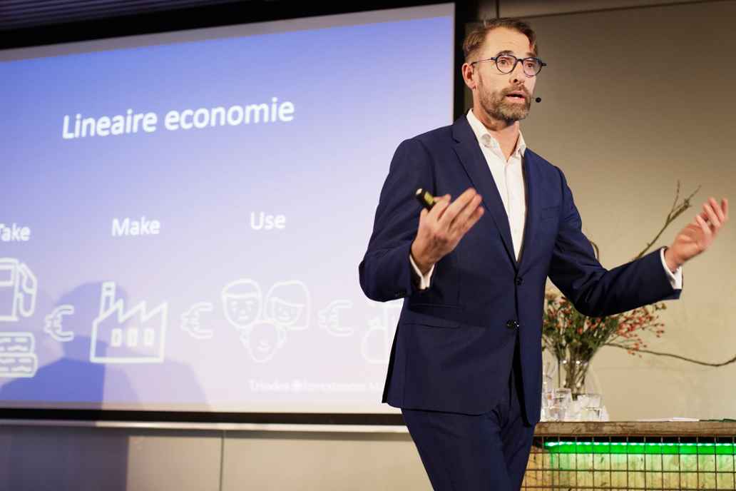 Hans Stegeman van Triodos Investment management vertelt over circulaire economie Triodos Bank