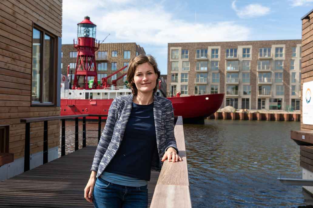 Initiatiefneemster Marjolein Smeele, project Schoonschip