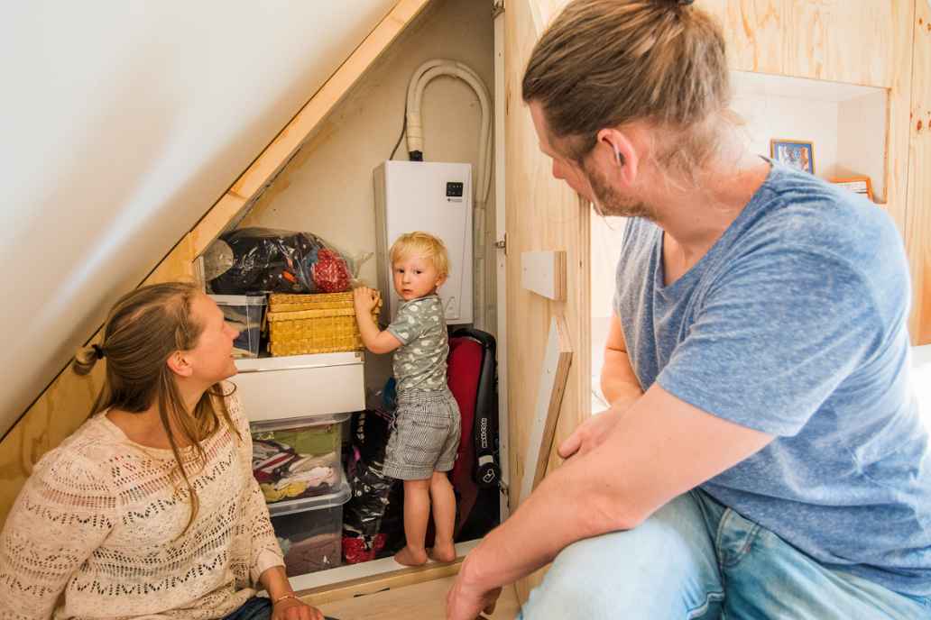 Tim van der Maden en Tessa Brummelkamp verbeterde hun energielabel binnen twee maanden van G naar A