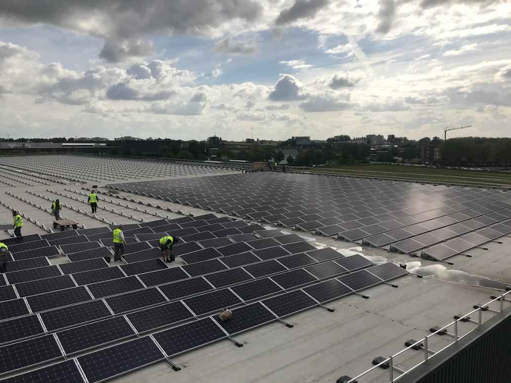 SolarAccess zonnepanelen op Heinekenbrouwerij