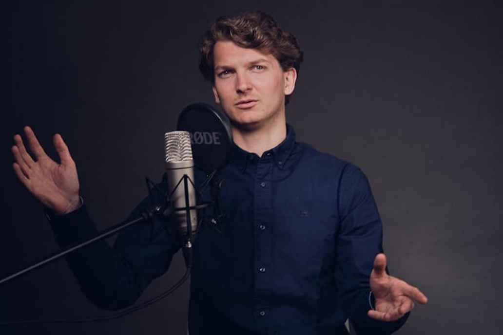 Portret van Marnix Kluiters