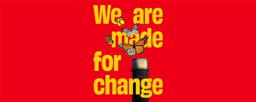 De monarchvlinder in de triodoscampagne made for change