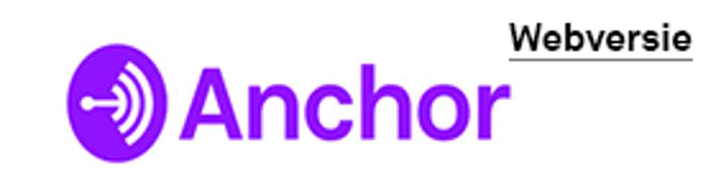 Anchor - webversie