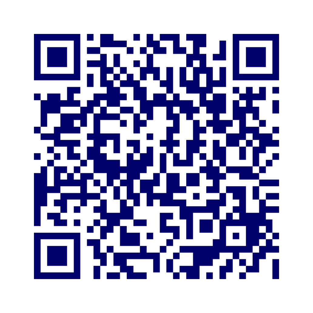 QR code om de app te downloaden in de Apple App Store of Google Play Store
