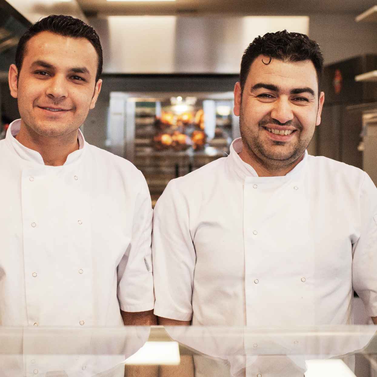Zaher Farhat en Arabi Al Sheikh van Royal Food Hilversum